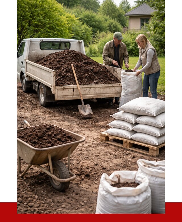 Перегной в мешках с доставкой в Балтийске от 2243 р. | ПРОНЕРУДБлт