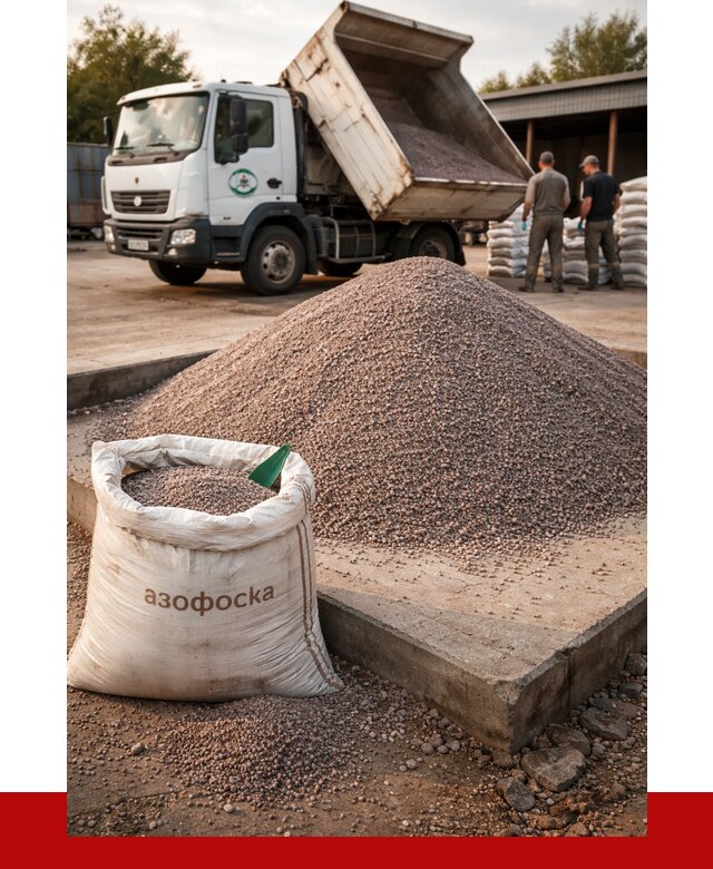 Купить азофоска в Балтийске с доставкой от 1223 р. за куб | ПРОНЕРУДБлт