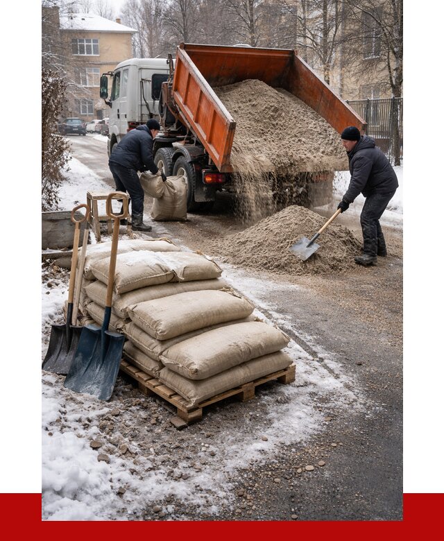 Противогололедные материалы оптом в Балтийске от 4282 р. | ПРОНЕРУДБлт
