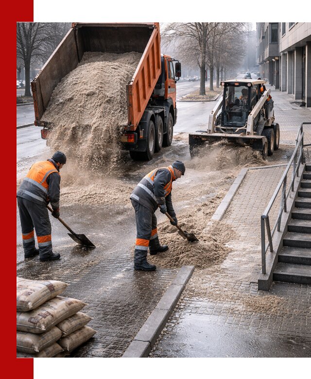 Поставка противогололедных материалов в Балтийске