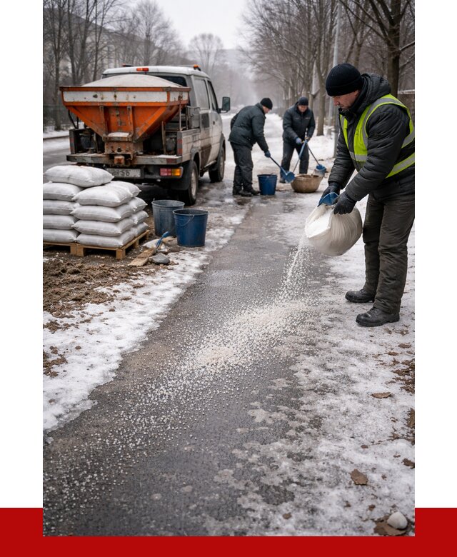 Реагент против гололеда в Балтийске с доставкой от 4588 р. | ПРОНЕРУДБлт