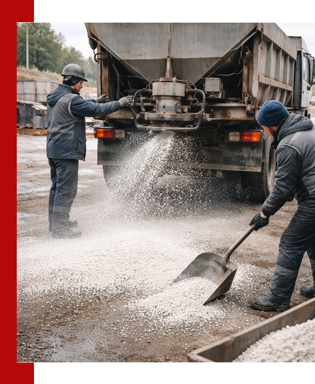 Доставка и продажа хлористого кальция в Балтийске