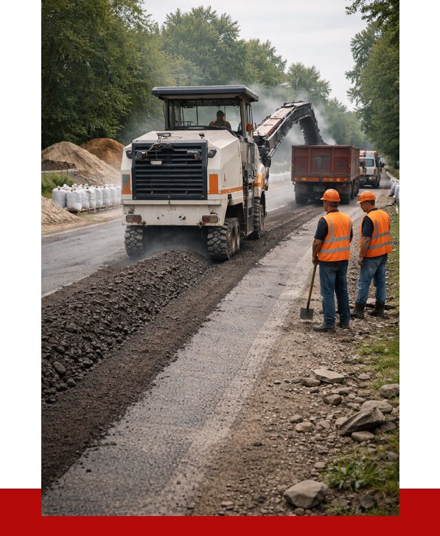 Фрезерованный асфальт в Балтийске от 2243 р./куб. | ПРОНЕРУДБлт