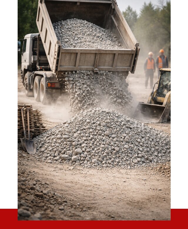 Купить дробленый бетон в Балтийске от 1733 р./куб | ПРОНЕРУДБлт