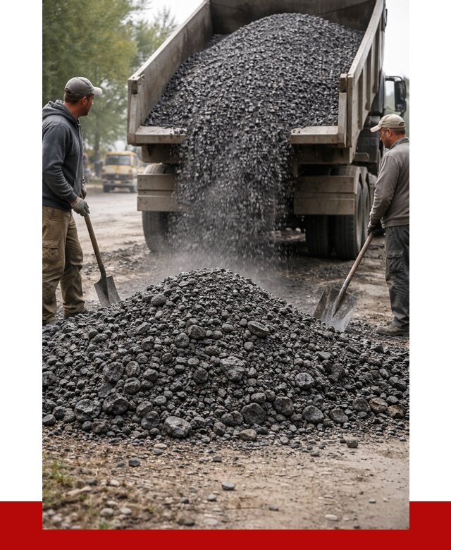 Дробленый асфальт в Балтийске от 2855 р. с доставкой | ПРОНЕРУДБлт