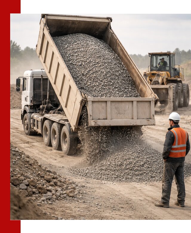 Доставка самосвалом 40 кубов цемента и сыпучих в Балтийске