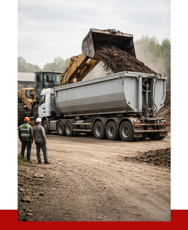 Аренда Тонар 40 тонн в Балтийске от 6627 руб. в сутки | ПРОНЕРУДБлт