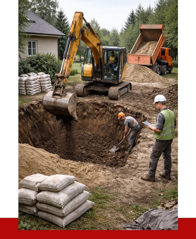 Рытье котлована в Балтийске быстро от 4588 р. ПРОНЕРУДБлт