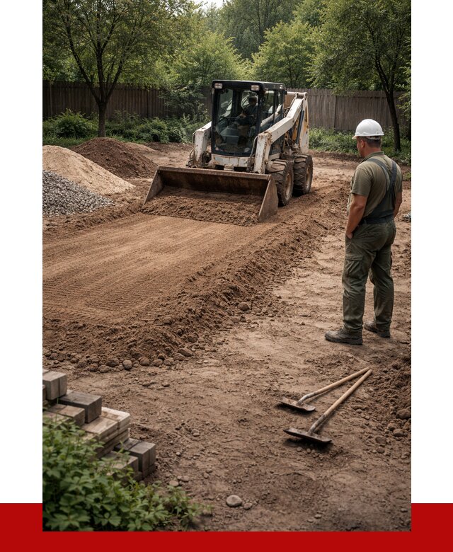 Выравнивание участка под ключ в Балтийске от 3568 р. | ПРОНЕРУДБлт